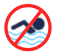 警示,游泳,禁止,标志