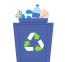 垃圾,垃圾桶,回收,环保,动态,垃圾分类,再利用,循环