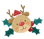 麋鹿,圣诞节,礼物,圣诞,装饰