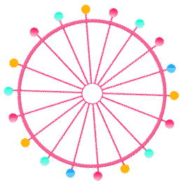 摩天轮,游乐园,旋转