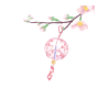 花朵,花枝,春天,樱花,风铃