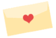 信封,桃心