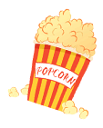 爆米花,电影