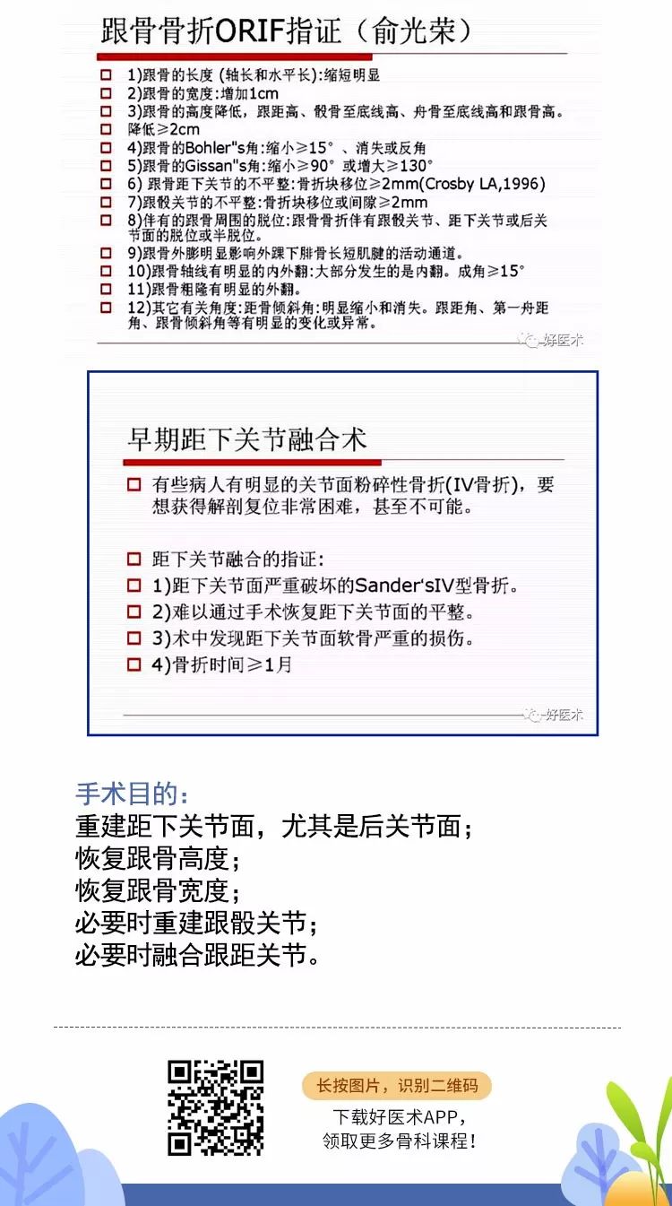 微创治疗跟骨骨折，手术技巧全解析！