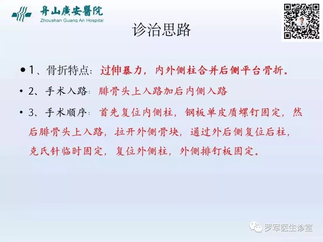 干货分享！脱位型胫骨平台骨折的手术治疗体会