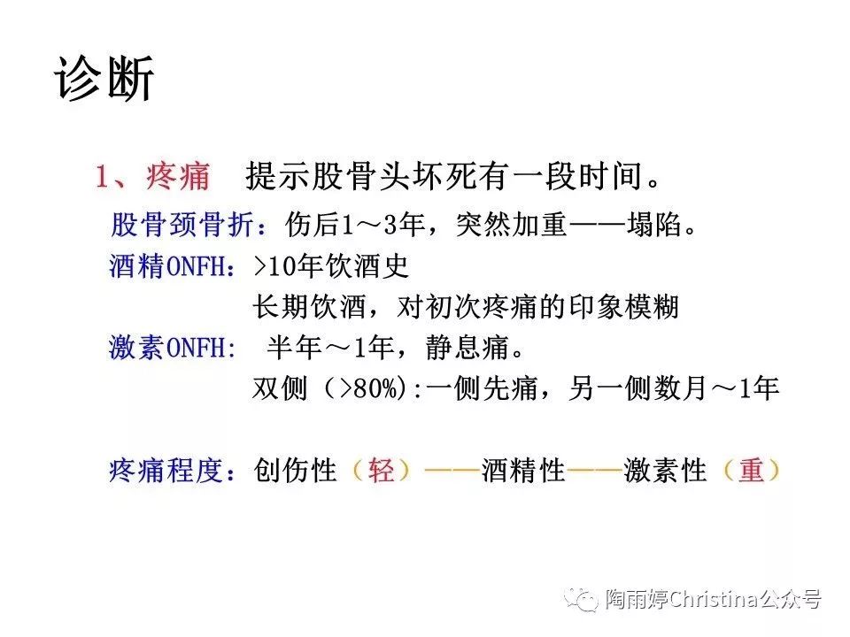 股骨头坏死的诊断与保髋方法的选择