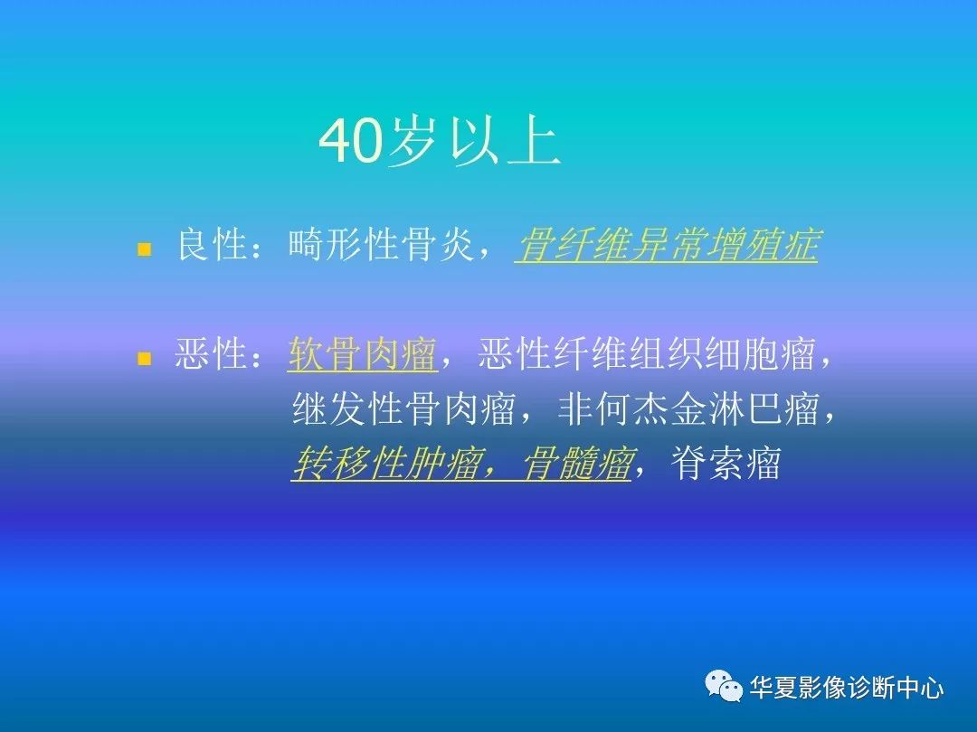 骨肿瘤/肿瘤样病变的影像诊断及策略，看这篇就够了！