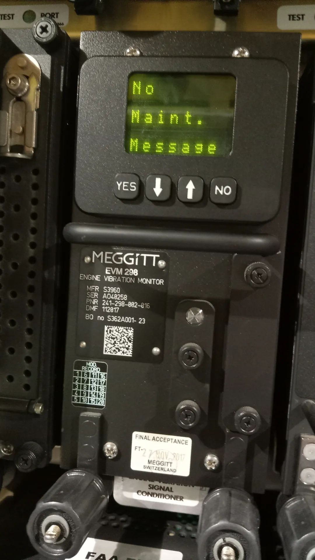 关于737NG AHM Engine Vibration Signal Zero or Invalid报警B737系列机务在线 认真、负责