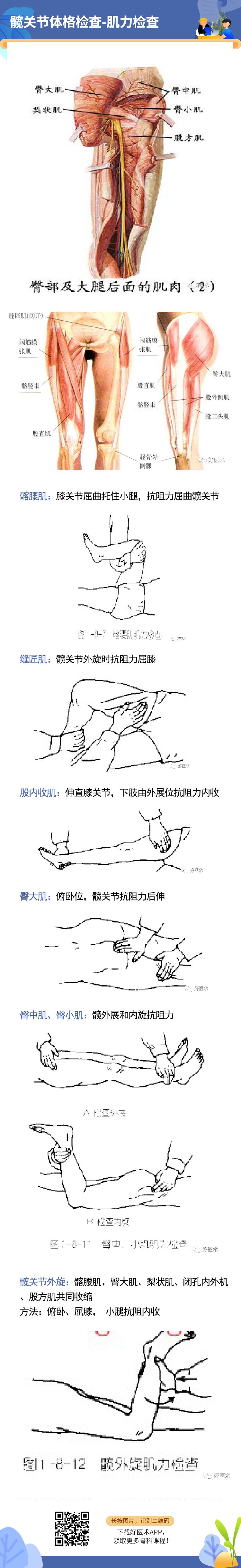 髋关节体格检查怎么做？看完这篇就知道了！