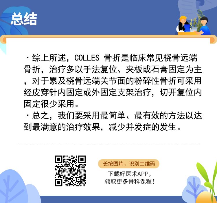 关于Colles骨折，这篇文章讲得太全面了！