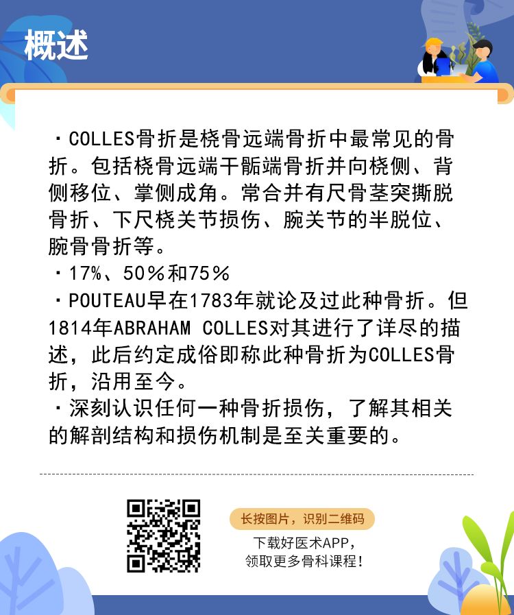 关于Colles骨折，这篇文章讲得太全面了！