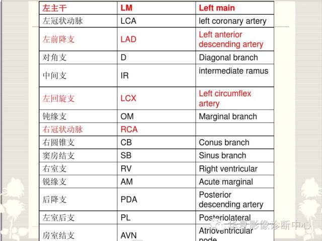 图文详解冠脉解剖及分段，值得收藏！