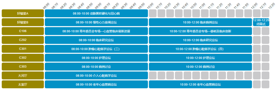 CSC2019中华医学会第21次全国心血管年会参会全攻略！