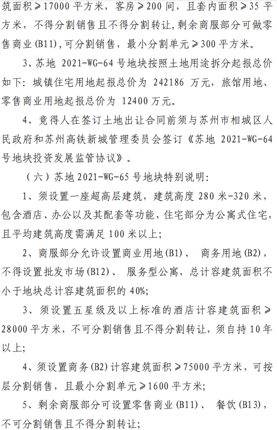 2021年苏州第三次挂地来了!26宗起拍总价405.6亿(图5)