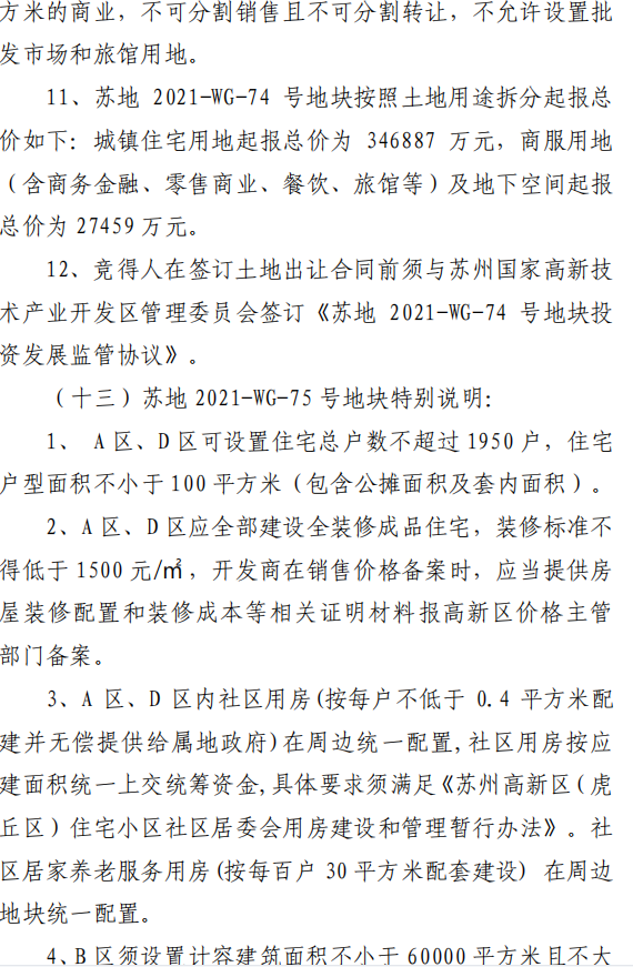 2021年苏州第三次挂地来了!26宗起拍总价405.6亿(图10)