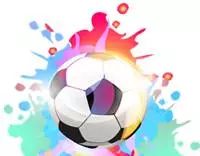 足球,涂鸦,运动,足球赛