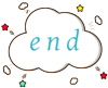 end,结束,白云
