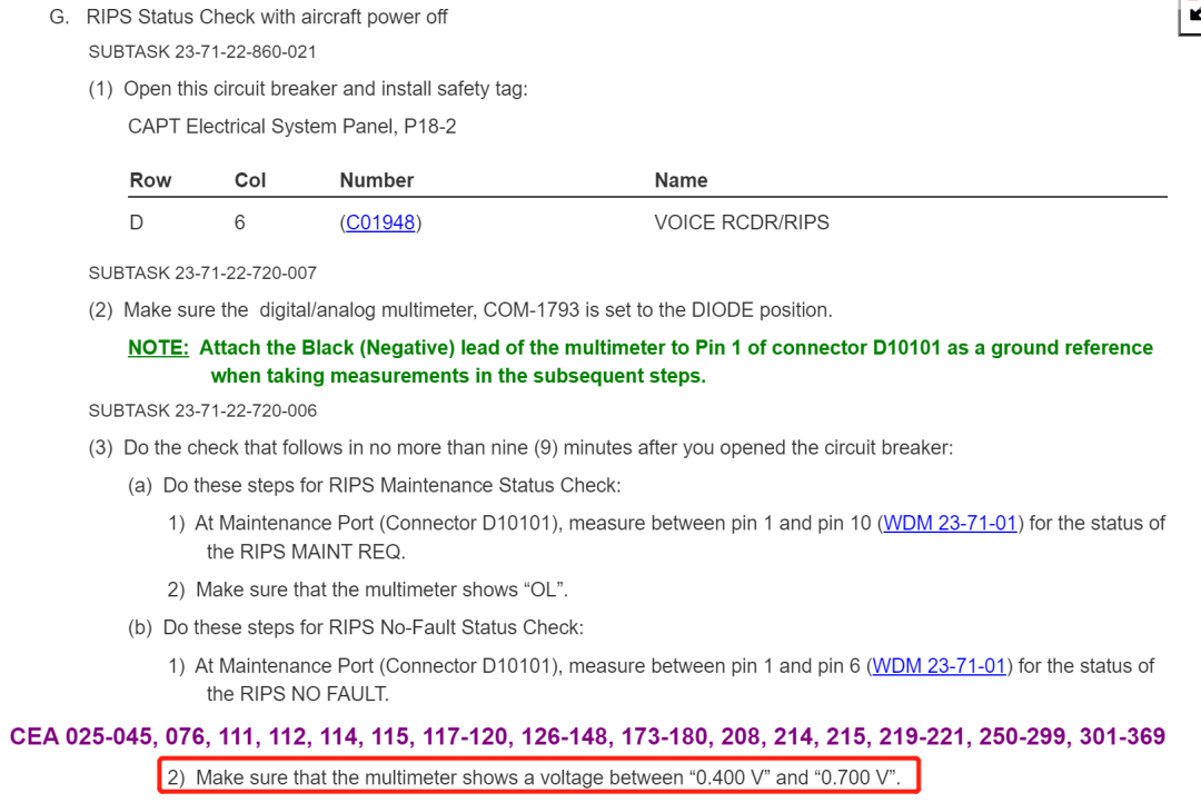 维护提示〡关于CVR RIPS无故障状态检查B737系列机务在线 - 认真、负责、细致 我们秉承的理念