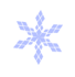 雪花,下雪,冬季GIF图标